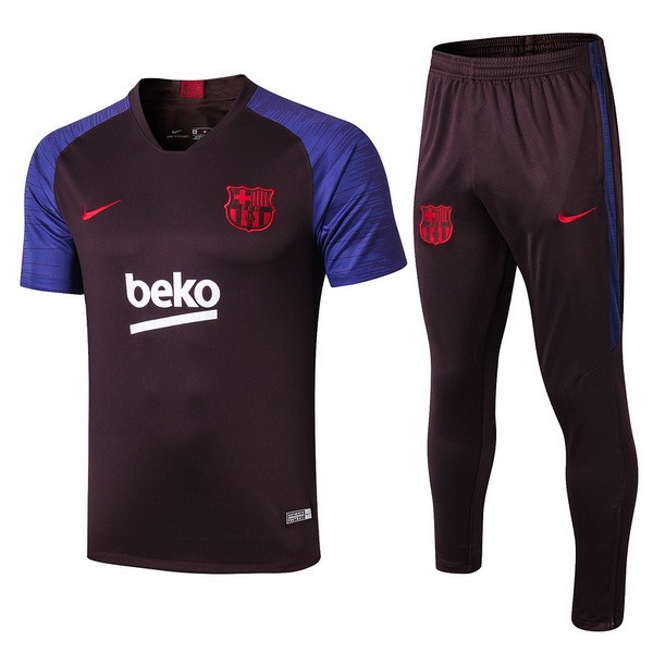 Entrenamiento Barcelona Conjunto Completo 2019/20 Purpura Marino